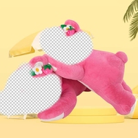 Boneka Beruang Kartun Terkenal Grosir untuk Mesin Cakar, Bantal Anak, Karakter Kartun, Mainan Plush untuk Anak Laki-laki dan Perempuan
