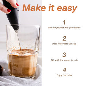 Crema de café probiótica con 6 hongos adaptogénicos orgánicos con cola de pavo Shiitake Reishi MCT aceite de vainilla crema de café - Product Image 6