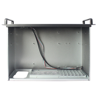 4u serveur rackmount noir châssis l'industrie cas cas courtes fournisseur
