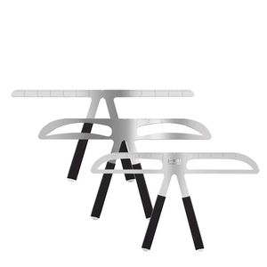 Regla de Acero Inoxidable para Cejas, Herramienta de Medición Duradera para Maquillaje Permanente, Diseño de Cejas, Accesorios para Tatuajes - Product Image 4