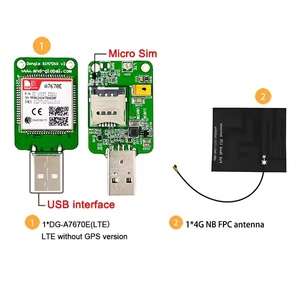 Giá rẻ nhất simcom <span class=keywords><strong>USB</strong></span> dongle a7670e lase di động a7670e 4G Dongle với 4G Antenna hỗ trợ 4G LTE-CAT1 a7670e Châu Âu ban nhạc - Product Image 3