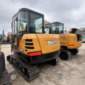 95% Nuevo Usado Sany SY55 Excavadora hidráulica sobre orugas 5Ton Construcción de segunda mano excavadora pequeña en gran oferta Sany 55 - Product Image 2