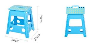 <strong>Folding</strong> <strong>Step</strong> <strong>Stool</strong> Heavy Duty Plastic Foldable <strong>Step</strong> <strong>Stool</strong> for Kids and Adults, Small Collapsible Fold up Stepping <strong>Stool</strong> - Product Image 4