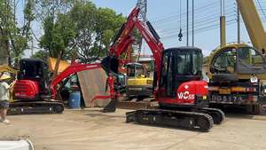 Mini-excavatrice Doosan d'occasion de 5 tonnes avec moteur Yanmar Vic55/Vic80, godet de 3 m³, stock d'occasion, moteur inclus Enerpac Kawasaki - Product Image 6