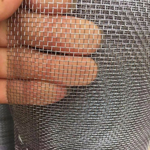 Jala mata persegi galvanis baja karbon rendah kawat terang keras, jala kawat besi galvanis - Product Image 3