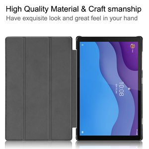 Étui de <span class=keywords><strong>tablette</strong></span> personnalisé <span class=keywords><strong>pour</strong></span> la série <span class=keywords><strong>Lenovo</strong></span> <span class=keywords><strong>Tab</strong></span> <span class=keywords><strong>M10</strong></span>, étui antichoc avec protection de l'objectif, support en cuir PU intelligent, <span class=keywords><strong>coque</strong></span> de <span class=keywords><strong>tablette</strong></span> - Product Image 6