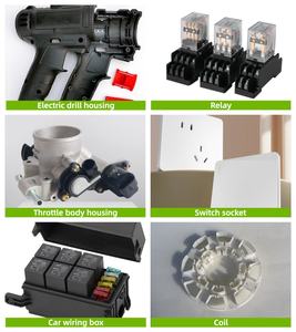 Гранулы <span class=keywords><strong>PA66</strong></span> GF15, армированные красным фосфором, огнестойкие, термостойкие, маслостойкие, для литья под давлением, для автомобильной промышленности - Product Image 3