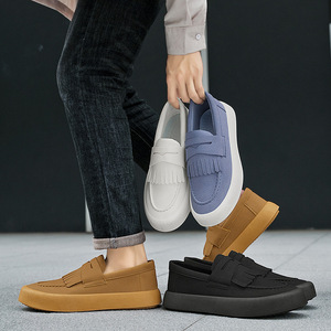 Chaussures de marche décontractées et tendance pour hommes, en maille respirante, grandes tailles 39-44, style gentleman, baskets en PU, printemps-été - Product Image 6