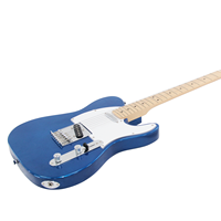 Guitarra Eléctrica Profesional de 6 Cuerdas con Diapasón de Arce y Mástil de Palisandro
