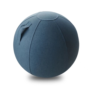 Ballons <span class=keywords><strong>de</strong></span> <span class=keywords><strong>sport</strong></span> en PVC pour yoga, gymnastique, exercices <span class=keywords><strong>de</strong></span> Pilates, entraînement, 45, 55, 65, 75 cm <span class=keywords><strong>avec</strong></span> housse amovible, logo personnalisé - Product Image 2