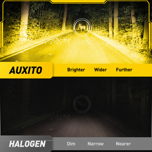 Auxito หลอดไฟ LED 9006/HB4สีทองสีเหลืองตัดหมอกโคมไฟวิ่งกลางวันหลอดไฟ LED 790lm DRL 3000K - Product Image 2