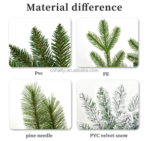 ต้นคริสต์มาสหิมะตกประดับพุ่มสนและผลไม้สีแดง ขนาด 1.8 เมตร คุณภาพสูง เป็นมิตรกับสิ่งแวดล้อม เหมาะสำหรับตกแต่งบ้านและห้างสรรพสินค้า - Product Image 5