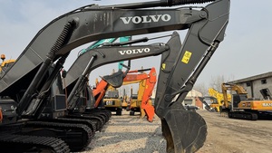 รถขุดตีนตะขาบ Volvo Ec290 สำหรับงานหนัก พร้อมบุ้งกี๋ขุด สีเหลืองดำ - Product Image 6