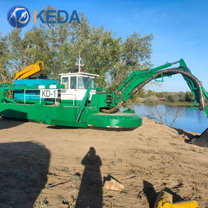 KEDA 2026 Draga Anfibia Versátil con Bomba de <span class=keywords><strong>Arena</strong></span>/Cucharón/Excavadora de Conchas/Rastrillo/Pila de Excavación para Ríos y Embalses - Product Image 6