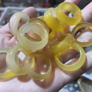 9 סוגים שונים של אבן חן agate צבעוני רחב צבעוניות טבעת גברים נשים - Product Image 5