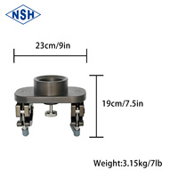 Support de pagaie NSH avec fixation Euro Clamp pour caméra, accessoires de tournage en alliage d'aluminium