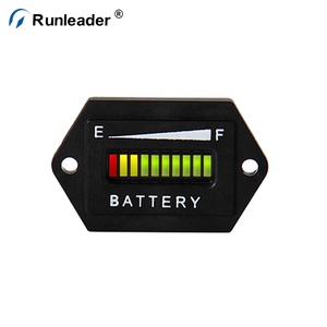 Runleader Batterie Lade Anzeige Entladung Anzeige Meter Spannung <span class=keywords><strong>Tester</strong></span> Für Auto Golf Warenkorb RV Roller Lkw - Product Image 2