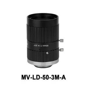 Obiettivo industriale per visione artificiale 3MP 16mm 2/3 "MV-LD-16-3M-A C-Mount per ispezione visiva