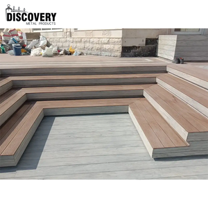 Pavimentazione Esterna in WPC con Effetto Legno, Rivestimento per Giardino, Pavimento Ignifugo Antiscivolo Resistente ai Raggi UV per Esterni - Product Image 4