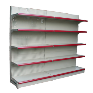 Estantería de exhibición de acero de doble cara Sanyang, góndolas modernas apilables para supermercados y tiendas de comestibles - Product Image 2