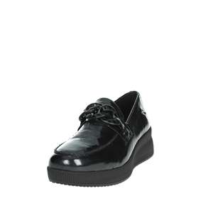 Cinzia <b>Soft</b> Women's Moccasin Black Platform Loafer <b>Shoes</b> - Product Image 5