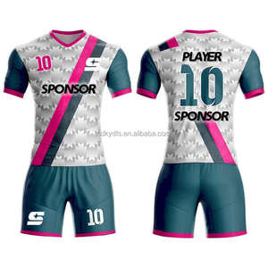 Conjunto de fútbol auténtico, ropa de competición de entrenamiento de manga corta, Jersey personalizado creativo, nuevo conjunto de fútbol - Product Image 3