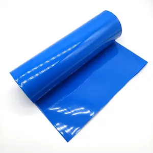 Tubo termoretraibile in PVC 18650 21700 26650 batteria al litio 3M (9,9 piedi)/5M (16,4 piedi) lunghezza blu pacco batteria fai da te
