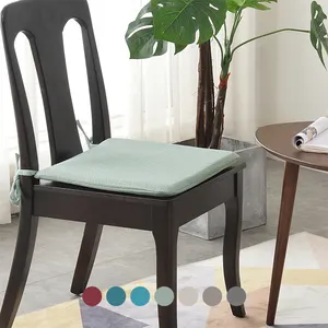 Custom Cojin Para Silla Kitchen Chair Pad Dining Chair Seat Cushions Chinese Memory Foam Seat Chair Cushion Seat Pad