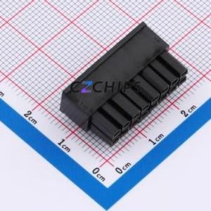 43025-16Y Housing (Wire-to-Board / Wire-to-Wire) P=3mm Connector ( Jack Structure: 2x8P )( Pitch: 3mm )( Row Spacing: 3mm ) - Product Image 2