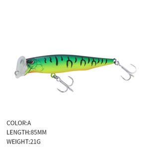 Leurres de pêche en surface pour ménés, appâts artificiels pour poissons, 85mm, 21g, plastique ABS, leurre coulant - Product Image 3