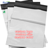 Échantillons gratuits Poly Mailer Sac de courrier biodégradable personnalisé en polyéthylène LDPE HDPE