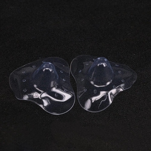 Couvre-seins lavables en Silicone, 1 paire, housse de protection pour lait, <span class=keywords><strong>sucette</strong></span>, douce et Ultra-fine, pour soins infirmiers - Product Image 4