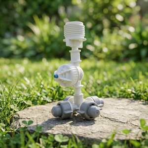 Systèmes d'irrigation à grande échelle, couverture uniforme de l'eau, buses de brumisation de qualité supérieure à 4 sorties pour jardin et ferme - Product Image 1