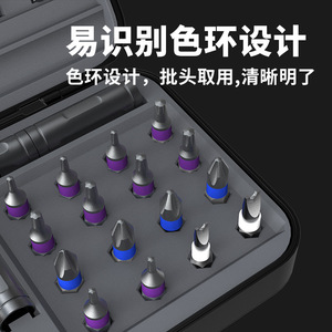 42 In 1 Ratchet Screwdriver Set S2 Steel Magnetic Metric Non <b>Precision</b> Repair <b>Tool</b> Kit - Product Image 3