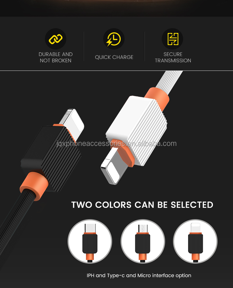 Wholesale 2.1A 1M Mobile Phone Charging Data Cable Phone Accesories For Samsung Micro Usb Cable