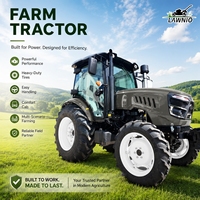 Tractor Agrícola de Alta Eficiencia LAWNIO con Sistema Hidráulico de Elevación, Elevación Estable de Implementos para Tractor de Siembra