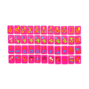 Customizable Modern 4-Layer Acrylic <b>Mahjong</b> Game <b>Set</b> Luxury 160 Card Pattern with Manufacturer Size and Color Options - Product Image 3