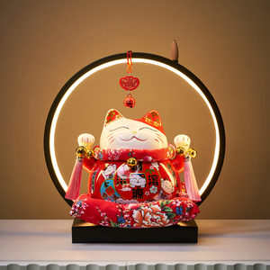 <span class=keywords><strong>Tirelire</strong></span> en céramique pour porte-bonheur, décoration de maison japonaise, <span class=keywords><strong>tirelire</strong></span> en forme de <span class=keywords><strong>chat</strong></span> - Product Image 5