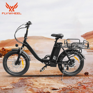 Bicicleta eléctrica plegable Flywheel de 20 pulgadas, 500W, 48V, batería de litio, 7 velocidades, con freno de disco y suspensión delantera, ¡en oferta! - Product Image 1