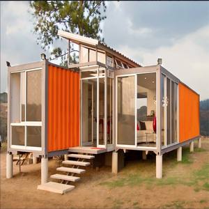 럭셔리 20FT 호주 현대 할머니 플랫 트레일러 2 침실 럭셔리 조립식 컨테이너 홈 트레일러와 작은 집 - Product Image 1