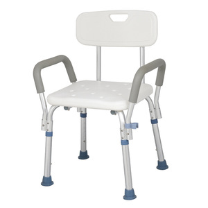 Yixinde Aluminum Alloy <b>Shower</b> Chair With Armrests Foldable Bath <b>Stool</b> For Elderly Pregnant Women Bathroom Safety Equipment - Product Image 2