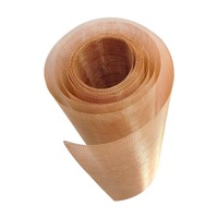 Material de Malla de Alambre de Cobre Tejido para Caja de Señal Segura con Atenuación de RFI de Alto Rendimiento
