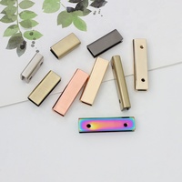 Clips de fixation pour sac à main Nolvo, attaches de sac à main, clips métalliques, vis, clips métalliques, embouts de fermeture éclair, fermoirs métalliques