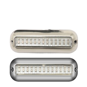Véritable éclairage de bateau à LED sous-marin IP68 étanche blanc bleu pour bateau Yacht quay truck ATV pool - Product Image 1