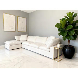 Ensemble de canapés en tissu, meubles de salon, style nordique, canapé moderne pour salon, ensemble de canapés confortables pour la maison en vente - Product Image 4