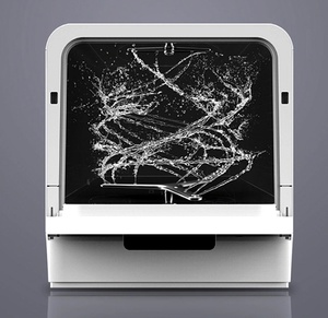 <span class=keywords><strong>Lave</strong></span>-<span class=keywords><strong>vaisselle</strong></span> de bureau portable de grande capacité pour les hôtels domestiques Conception de comptoir intégré Désinfecter facilement le plastique - Product Image 2