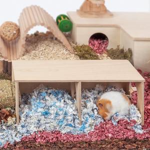 <span class=keywords><strong>Hamster</strong></span> nhà lớn <span class=keywords><strong>2</strong></span>-buồng <span class=keywords><strong>hamster</strong></span> NƠI ẨN NÁU & đường hầm khám phá đồ chơi lý tưởng cho syrian <span class=keywords><strong>hamster</strong></span> bí mật Peep Shed chơi - Product Image 2