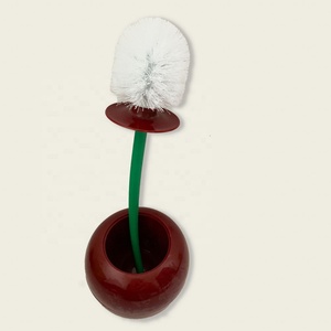 Mignon <span class=keywords><strong>Cerise</strong></span> En Forme Ensemble <span class=keywords><strong>de</strong></span> <span class=keywords><strong>Brosse</strong></span> <span class=keywords><strong>De</strong></span> <span class=keywords><strong>Toilette</strong></span> Salle <span class=keywords><strong>De</strong></span> Bain Compacte Support Fort <span class=keywords><strong>Brosse</strong></span> avec La Base Lourde Propre Bol - Product Image 6