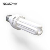 NOMOY PET Reptile Accessoires 13W 23W UVB2.4 Lampe fluorescente compacte en forme de U pour toutes sortes d'oiseaux captifs