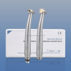 Ergonomic High Speed <strong>Dental</strong> Handpiece 5 LEDs, 5 Water Spray, Ceramic Bearings &amp; Quick-Change Chuck for 2/4 Holes Connection - Product Image 1